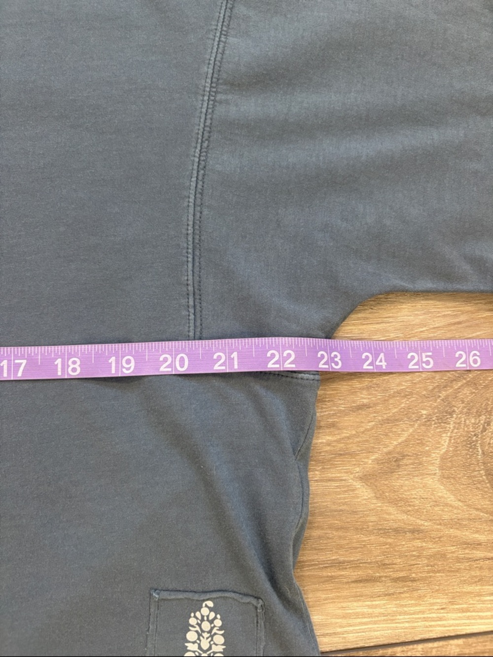 NWOT FP Movement Free People Inspire Tee Midnight Navy Blue XS - Picture 5 of 8